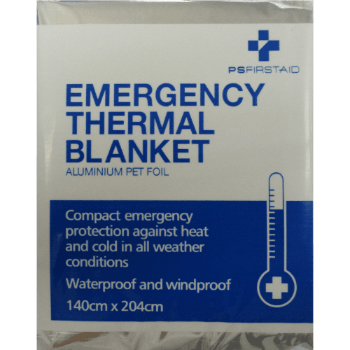 PS First Aid Emergency Thermal Blanket 140cm x 204cm