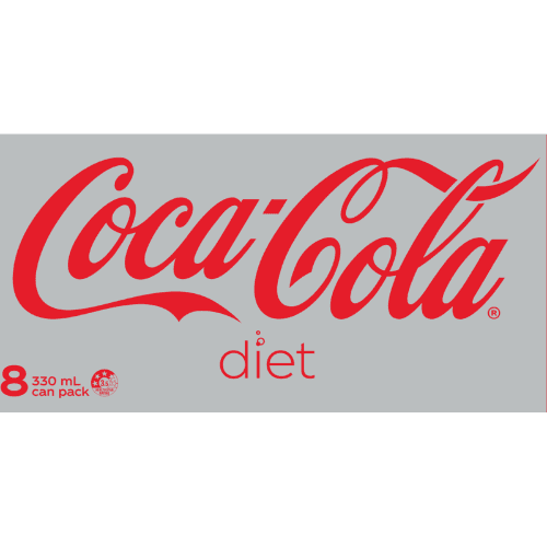 Diet Coca-Cola Soft Drink Cans