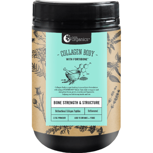 Nutra Organics Collagen Body Joint Bone Gut Health