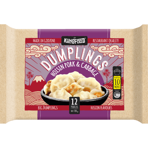 KungFood Hoisin Pork & Cabbage Dumplings
