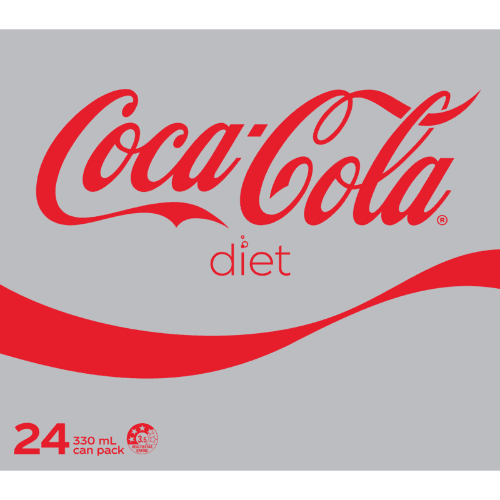 Diet Coca-Cola Soft Drink Cans