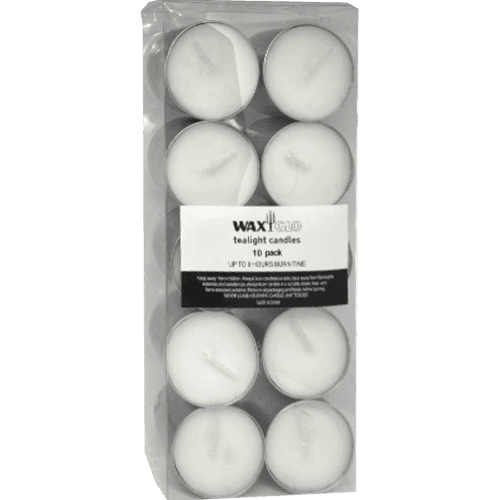 Waxglo Cream 9 Hour Tealight Candles