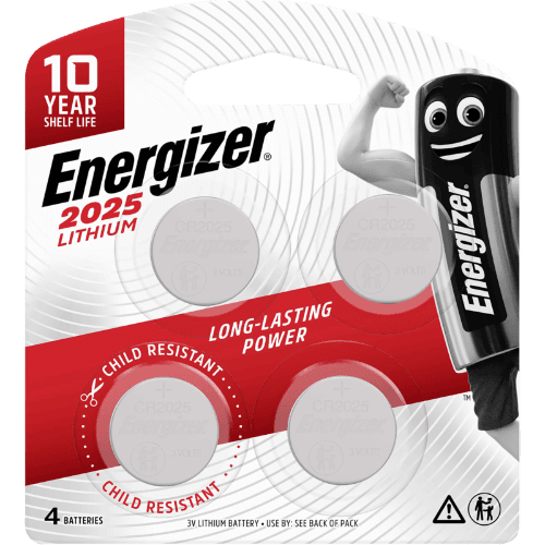 Energizer 2025 Miniature Lithium Coin Battery