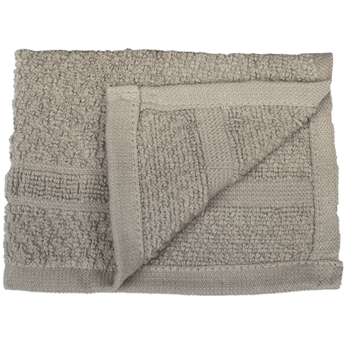 Pop Cotton Beige Face Cloth 30x30cm