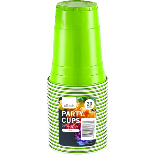 Effects Disposable 475ml Party Cups Assorted