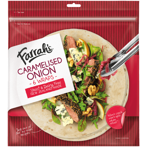 Farrah's Wraps Caramelised Onion