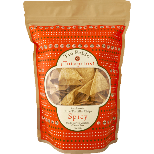 Tio Pablo Totopitos Spicy Authentic Corn Tortilla Chips