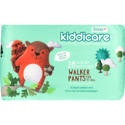 Kiddicare Deluxe Ultra Dry Nappy Pants Boys & Girls 13-18kg Walker