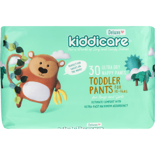 Kiddicare Deluxe Ultra Dry Nappy Pants Boys & Girls 10-14kg Toddler