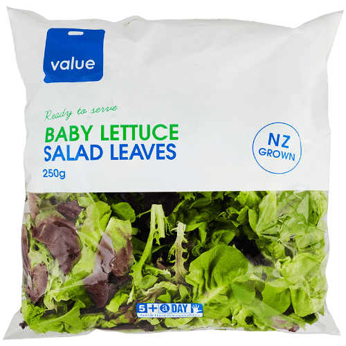 Value Baby Leaf Lettuce 250 g