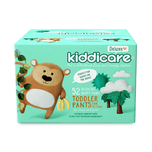 Kiddicare Deluxe Ultra Dry Nappy Pants Boys & Girls 10-14 kg Toddler 52 pack