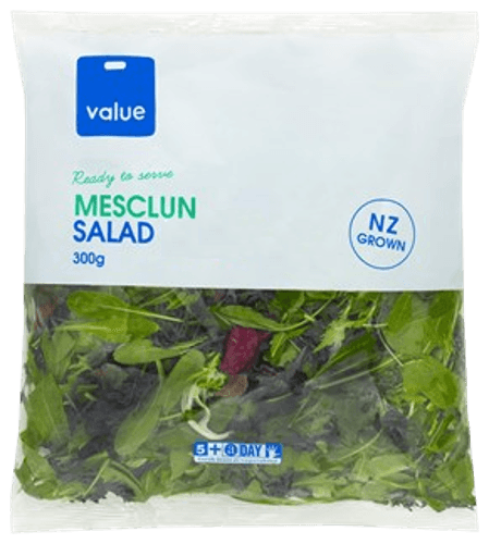 Value Mesclun Salad Leaves 300 g