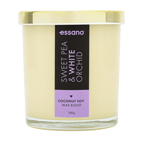 Essano Sweet Pea & White Orchid Candle