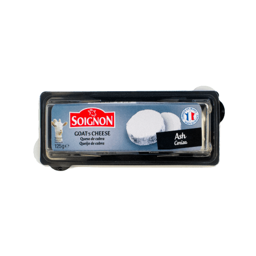 Soignon Ash Goats Cheese Log
