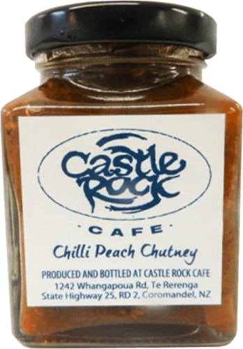 Castle Rock Chilli Peach Chutney