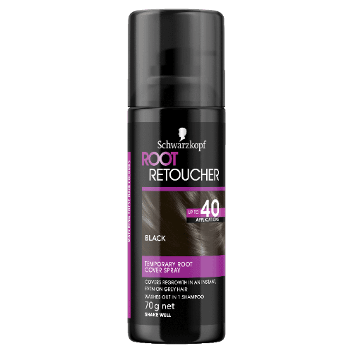 Schwarzkopf Root Retoucher Black Temporary Root Cover Spray
