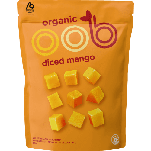Oob Organic Diced Mango