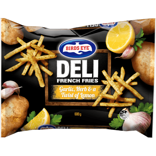 Birds Eye Deli Garlic Herb & Lemon Battered Chips