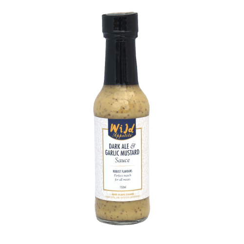 Wild Appetite Dark Ale & Garlic Mustard Sauce