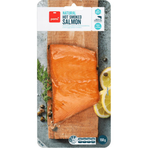 Pams Natural Hot Smoked Salmon