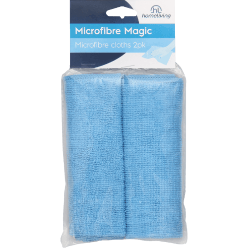 Homeliving Microfibre Magic Microfibe Cloths 2 pack
