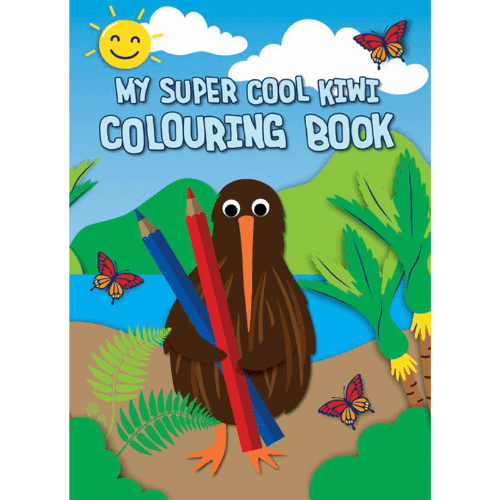5 Star My Super Cool New Zealand Colouring Book