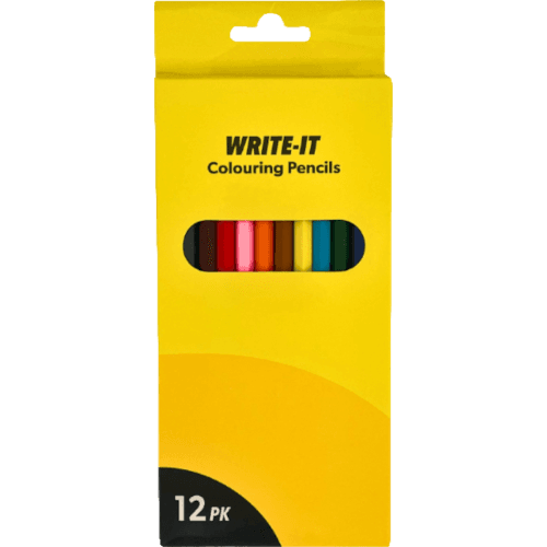 Write It Colouring Pencil 12 pack