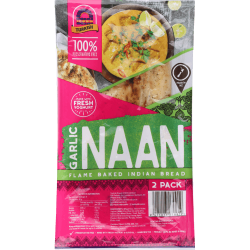 Turkish Bread Garlic Naan Bread