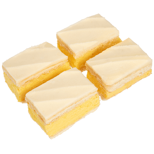 Custard Squares 4 pack
