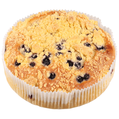 Large Blueberry Crumble Cake