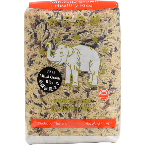 Five Stars Elephant Thai Mixed Grains Rice