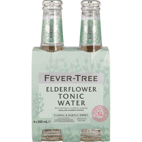 Fever-Tree Elderflower Tonic Water Bottles