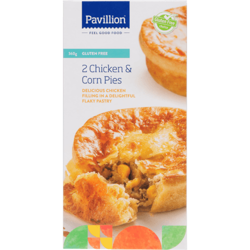 Pavillion Gluten Free 2 Chicken & Corn Pies