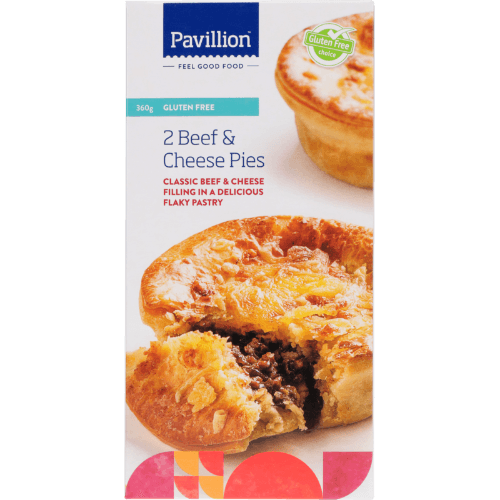 Pavillion Gluten Free 2 Beef & Cheese Pies