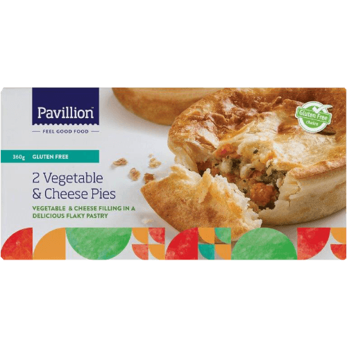 Pavillion Gluten Free Vegetable & Cheese Pies