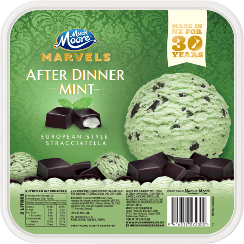Much Moore Marvels After Dinner Mint Frozen Dessert