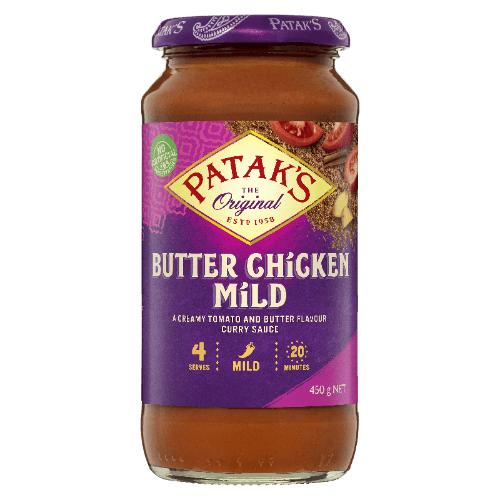 Patak's Butter Chicken Mild Simmer Sauce