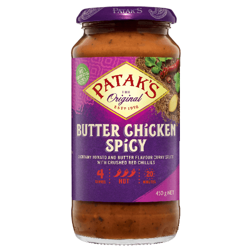 Patak's Butter Chicken Spicy Simmer Sauce