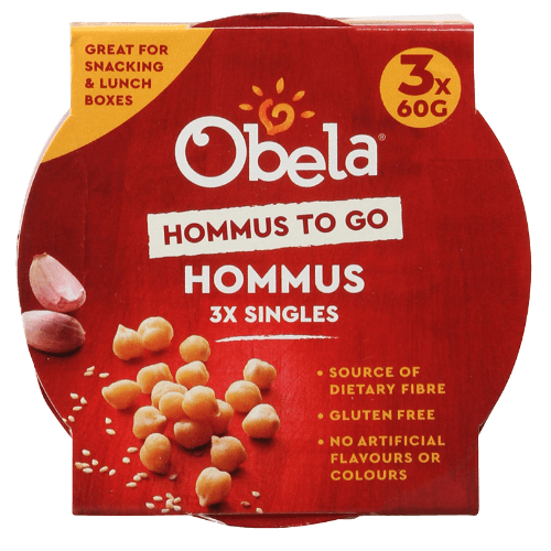 Obela Hommus To Go Singles