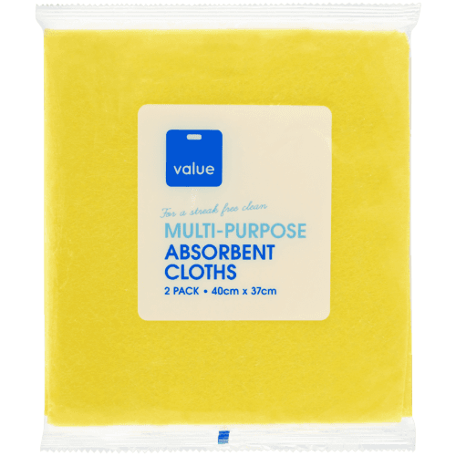Value Multi-Purpose Absorbent Cloths