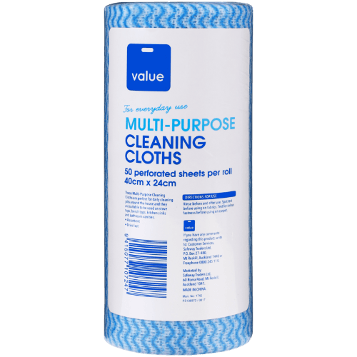 Value Multi-Purpose Cleaning Cloths