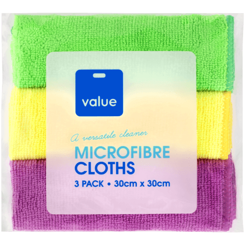 Value Microfibre Cloths