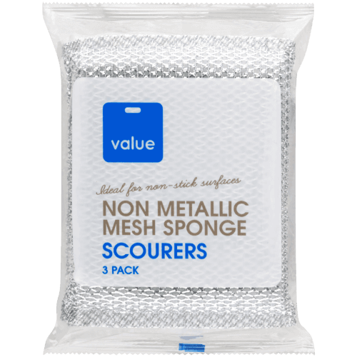 Value Mesh Sponge Scourer