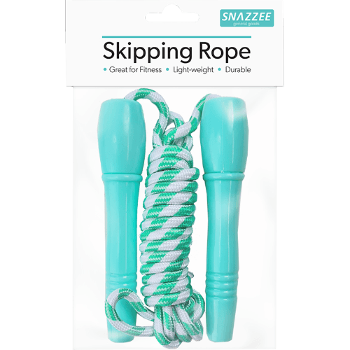 Snazzee Skipping Rope With Blue Handle