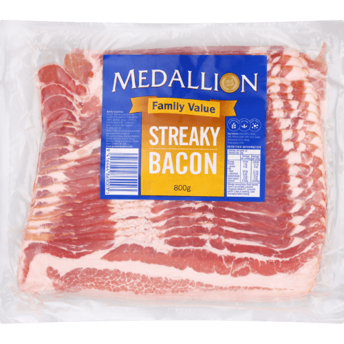 Medallion Streaky Bacon