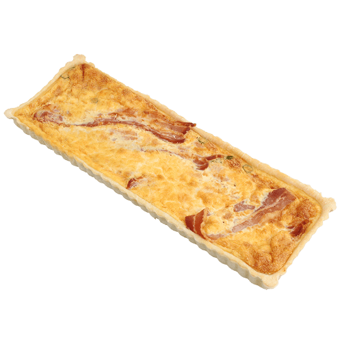 Bacon & Cheese Family Quiche