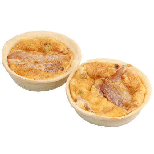 Bacon & Cheese Small Quiche