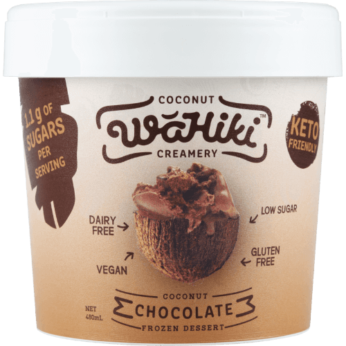 Wahiki Coconut Chocolate Frozen Dessert