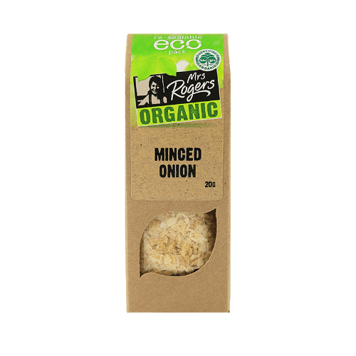 Mrs Rogers Organic Onion Minced Eco Pack