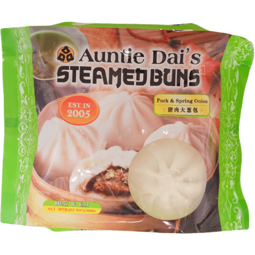 Auntie Dai's Pork & Spring Onion Steamed Buns